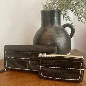 Fossil (Vintage) Wallet & Key Pouch